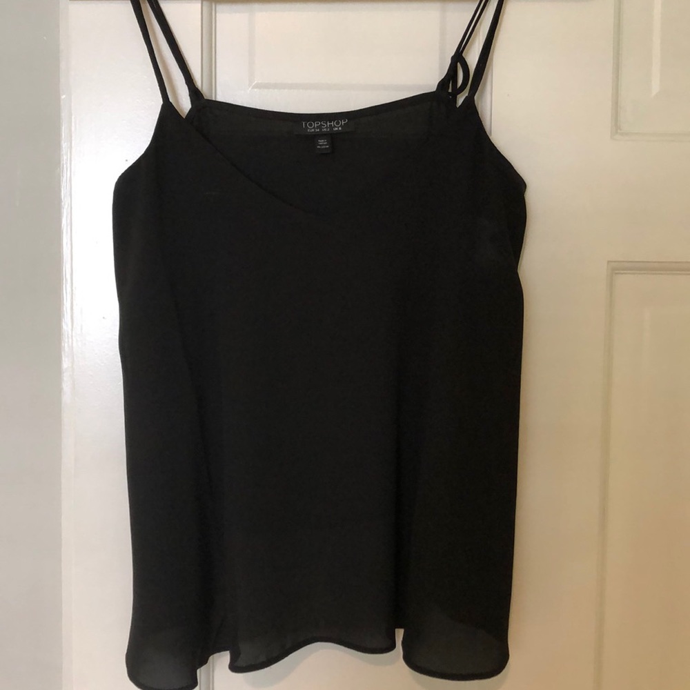 Topshop black camisole